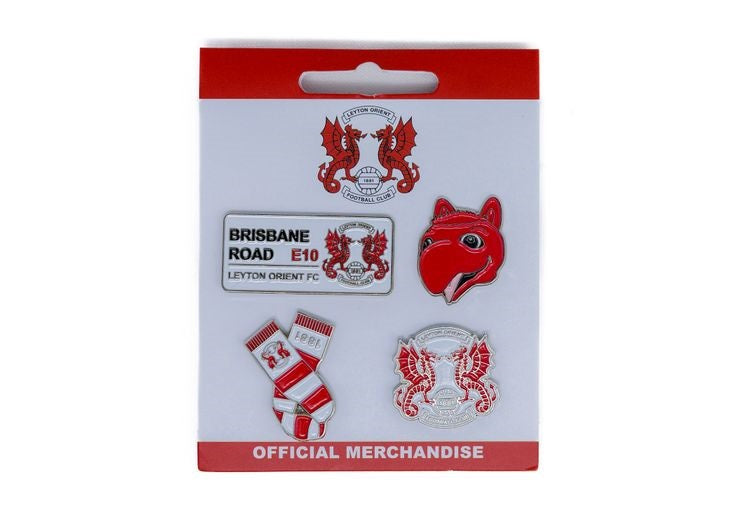 Pin Badge Set of 4