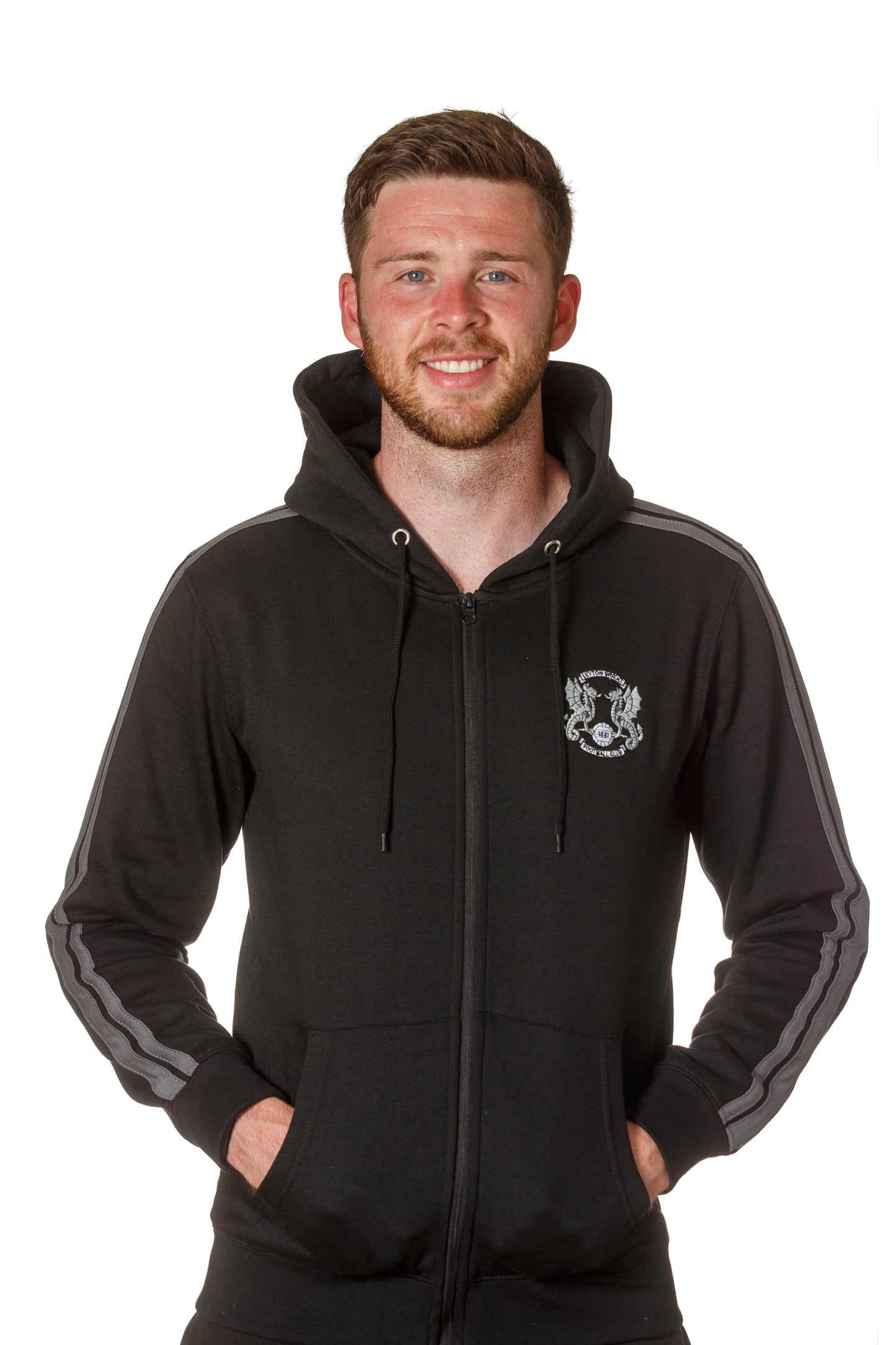 Full Zip Tonal Hoody