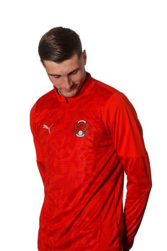 TCup Training 1/4 Zip Red 25/26