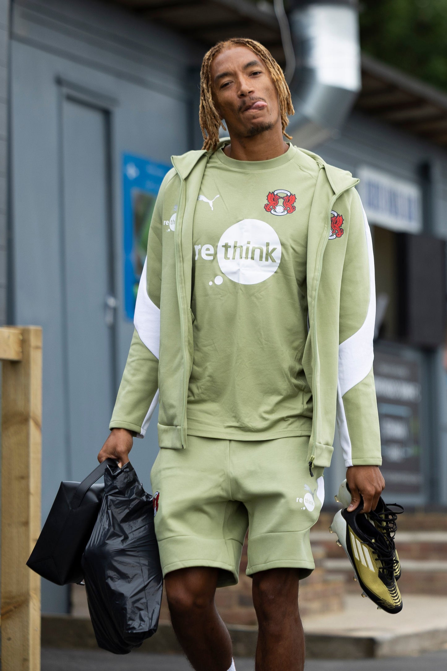 TEvo Stripe Jacket Calming Green 25/26