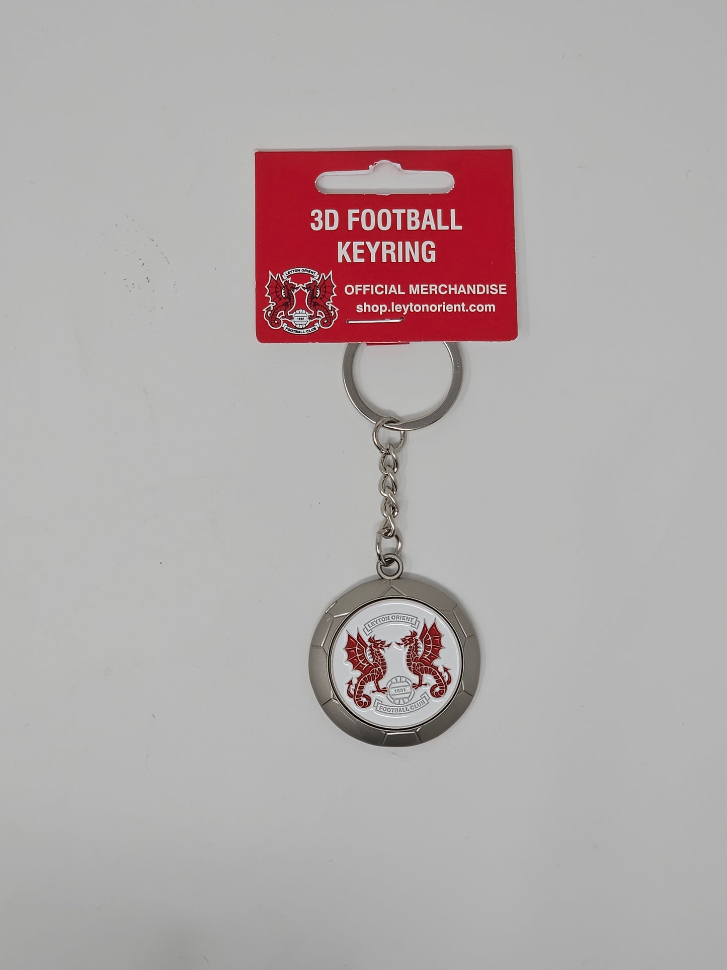 3D Football Keyring