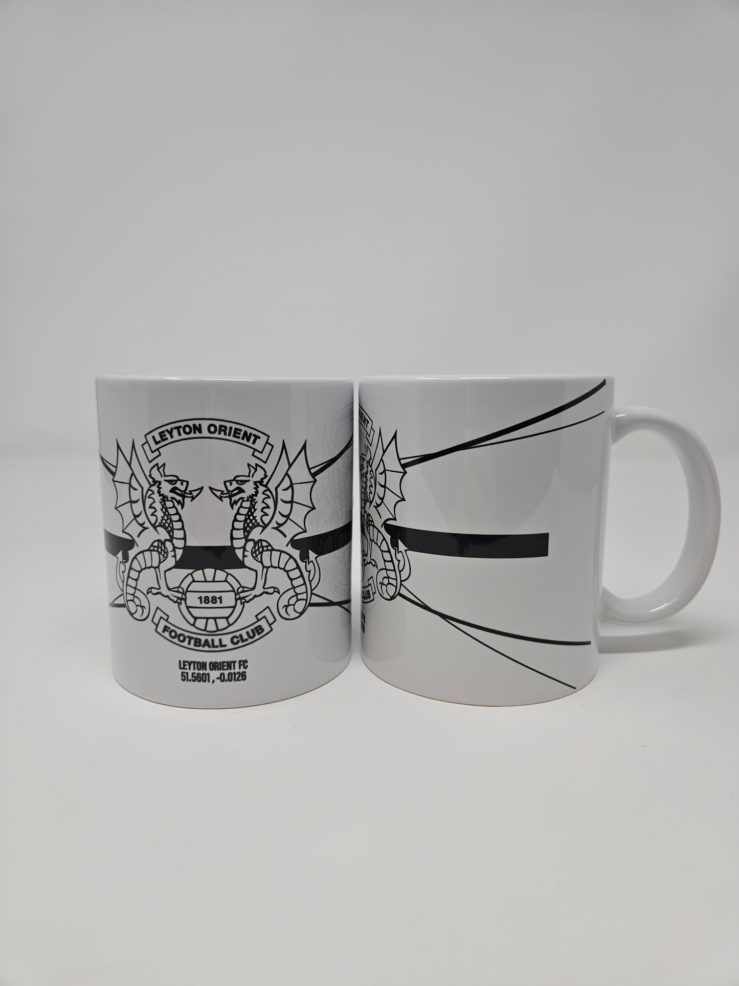Black Co-Ordinates Mug