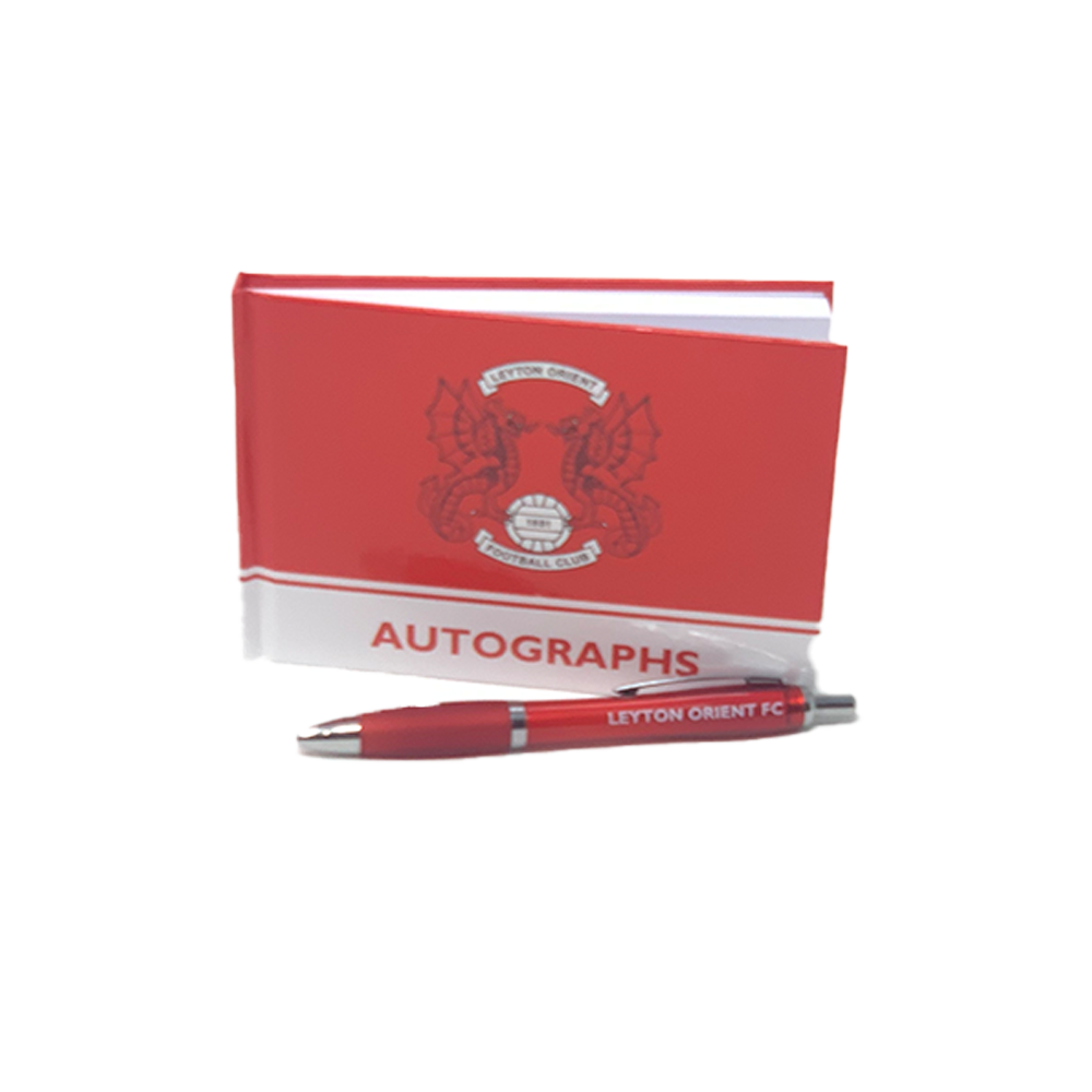 Autograph Book and Pen Set