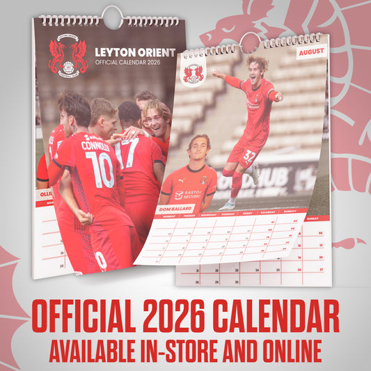 Official Leyton Orient 2026 Calendar
