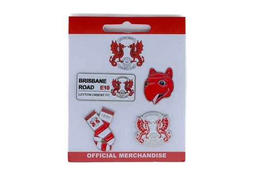 Pin Badge Set of 4