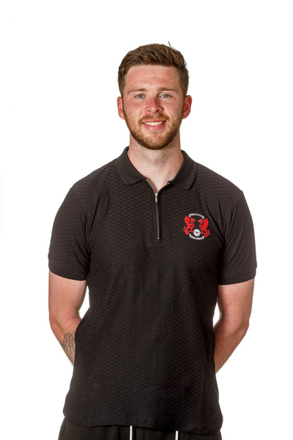 Waffle Knit Polo