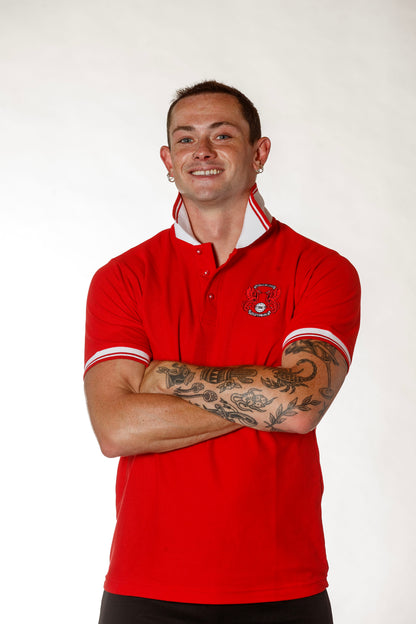 Contrast Collar Polo
