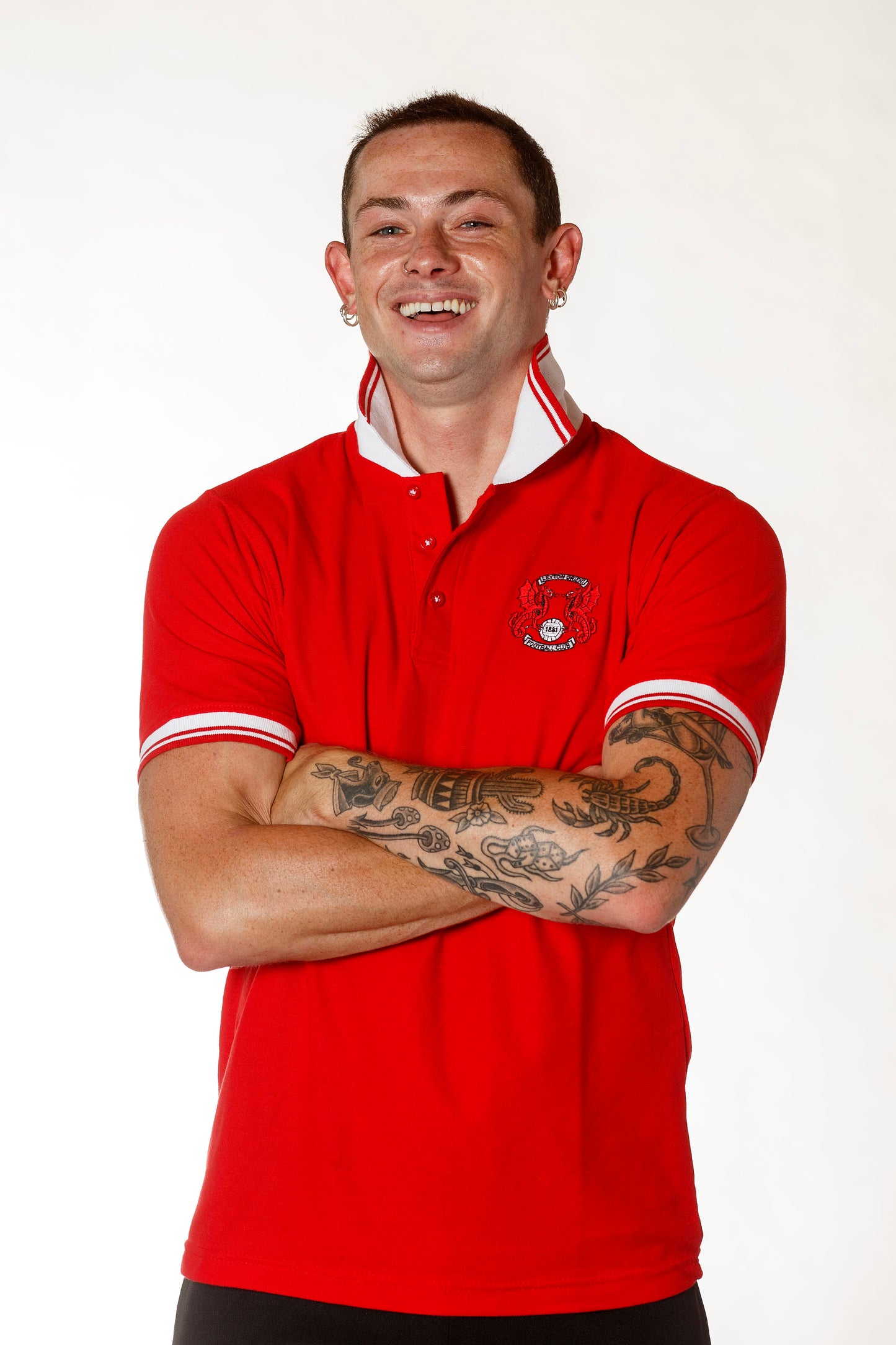 Contrast Collar Polo