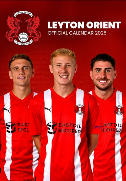 Official Leyton Orient 2025 Calendar