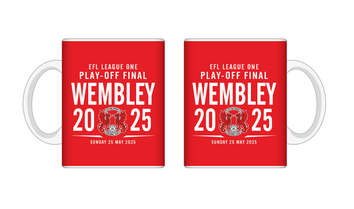 PRE-ORDER - Limited Edition League One Play off Final Mug