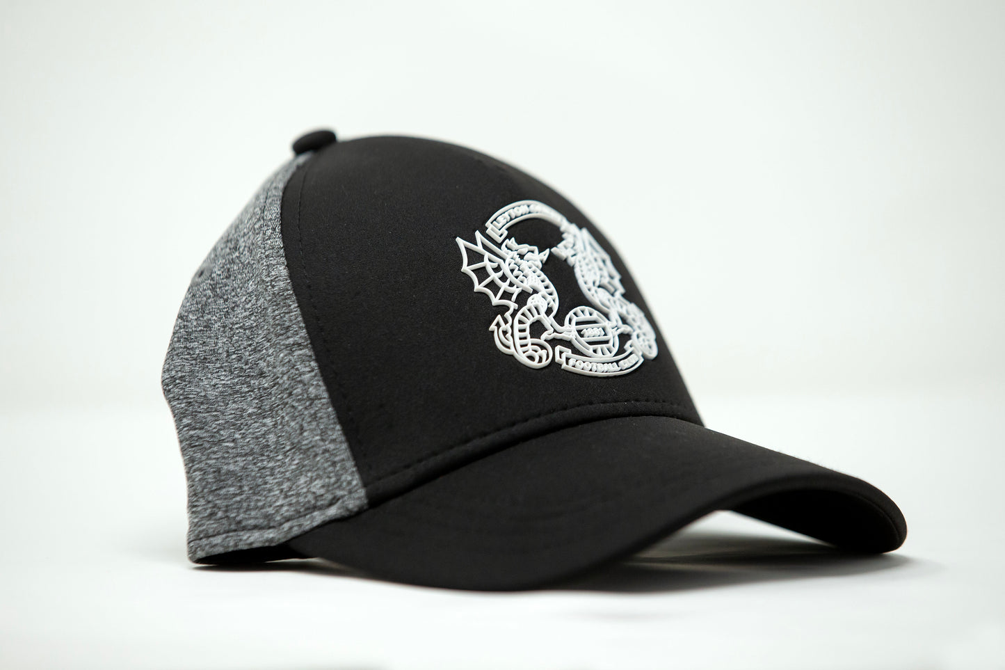 Black and Grey Panel Cap