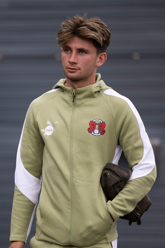 TEvo Stripe Jacket Calming Green 25/26