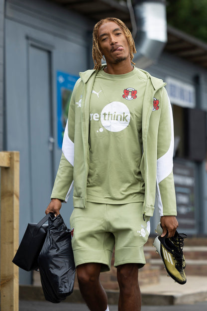 TEvo Stripe Jacket Calming Green 25/26