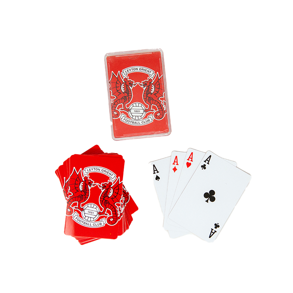 Playing Cards Leyton Orient Club Shop
