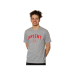 Grey Curved Orient T-shirt