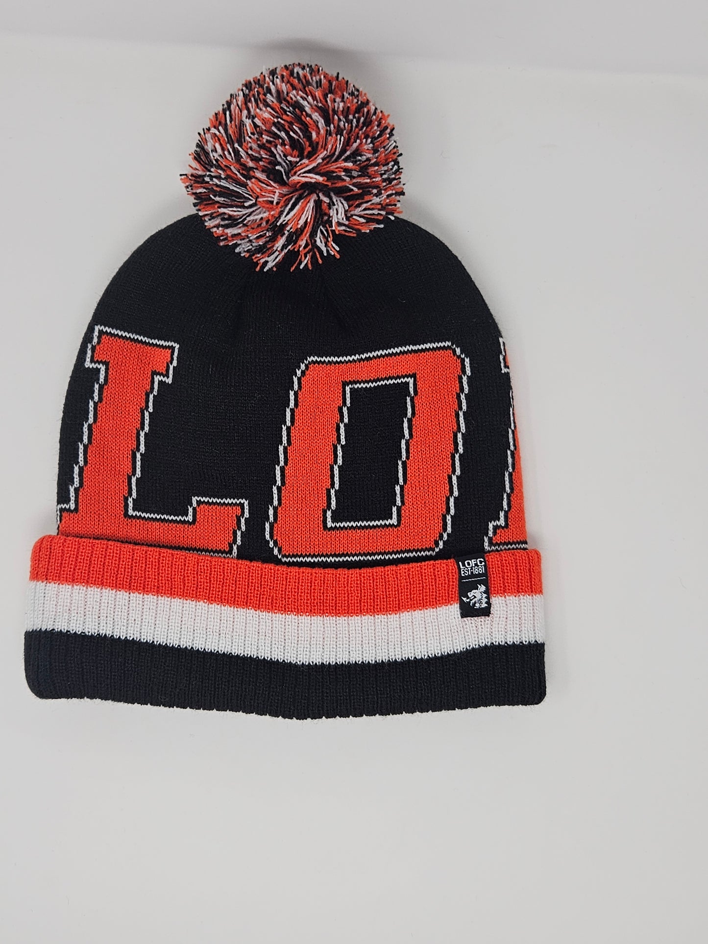 Oversized Text Beanie