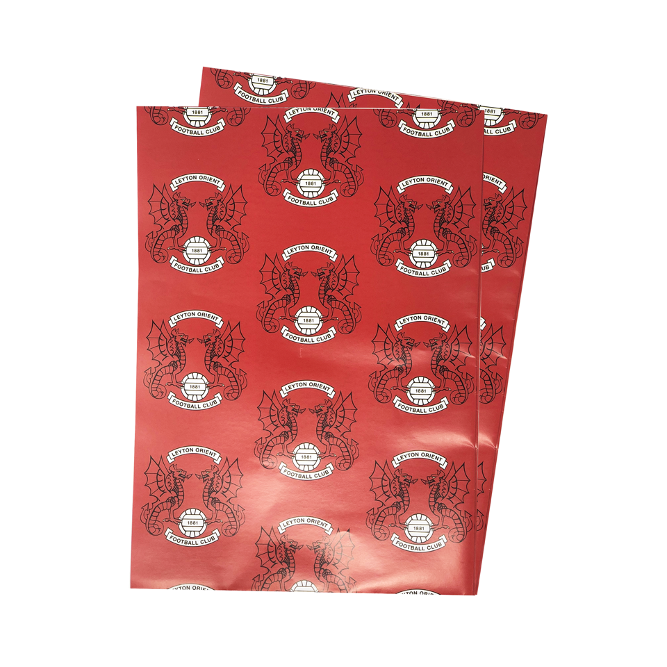 Sheets of LOFC Giftwrap