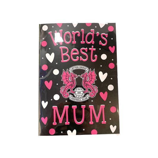 'World's Best Mum' Card